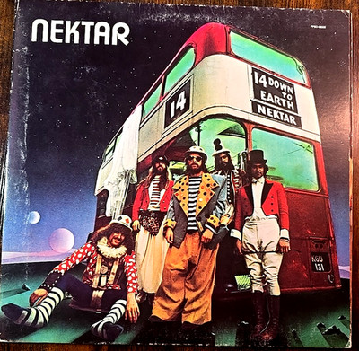 Nektar Down To Earth 1975 Passport PB 98005 Vinyl Record LP