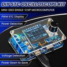 DIY Mini Digital Oscilloscope Electronic Kit STC8K8A MCU with 0.96 Inch OLED DIY