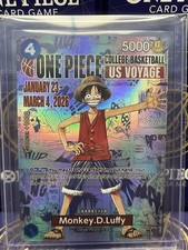 Monkey.D.Luffy [College Basketball US Voyage] P-055 Prices | One