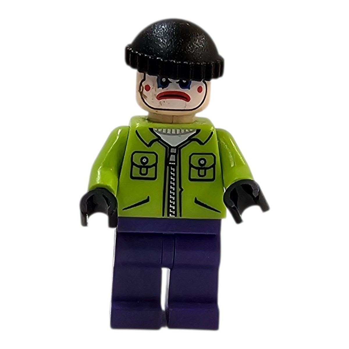 LEGO Batman The Jokers Henchman Minifigure 6863 Lime Jacket 2012