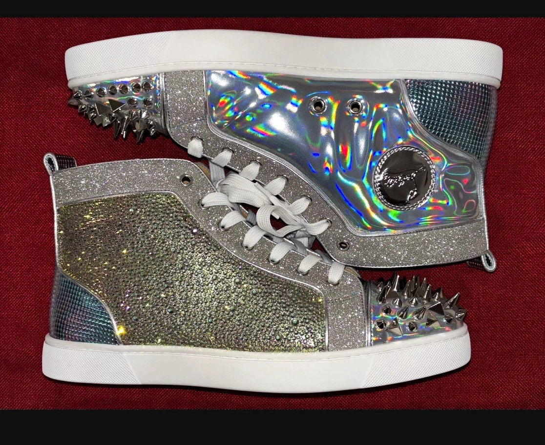 Christian Louboutin Silver Casual Shoes for Men for sale - eBay