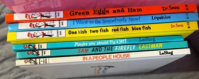 Lot of 6 Dr Seuss Books Beginner Reading Library Set Books Hardcovers