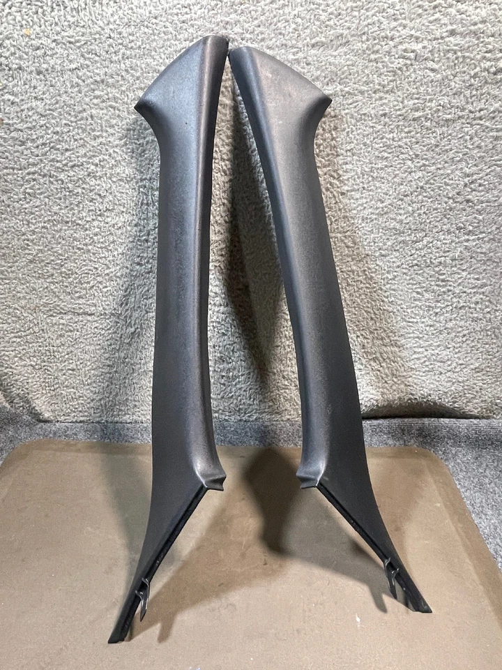 2001-2005 OEM Mitsubishi Eclipse Convertible Windshield A-Pillar Panels Trim - Image 2 of 4
