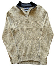 Pendleton Washable Wool 1/4 Zip Sweater Men s M