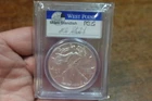 2014 (W) Silver Eagle PCGS MS69- West Point Miles Standish First Strike