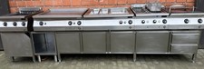 MKN Imbissanlage  Maße:320x70x85 Friteuse/Bainmarie/Grill/Rostgrill/wokInduktion