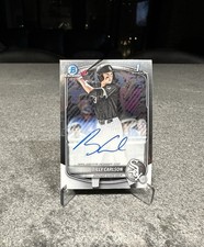 2025 Bowman Draft - Billy Carlson #CPA-BC 1st Bowman Chrome Auto - White Sox