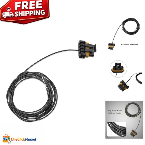 Plug and Play Resistor Pigtail Kit with 72-Inch Lead for LS Gen III Alternators
