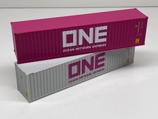 Herpa Container Set  " ONE " gebraucht , Herpa 0317BS