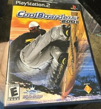 Cool Boarders 2001 (Sony PlayStation 2, 2001) COMPLETE Minor Damage To Cover