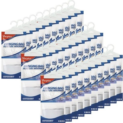 Vacplus Moisture Absorbers Packets, Fragrance Free 30 Pack, Humidity Packs, Dess