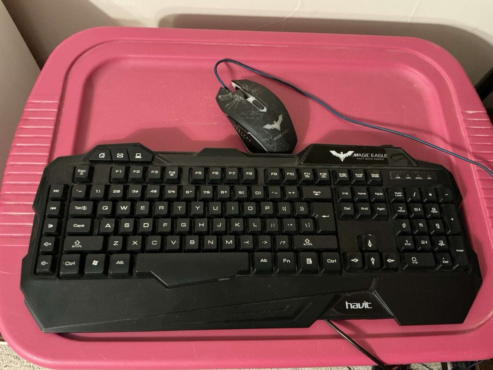 Magic Eagle Gaming Mouse And Keyboard
