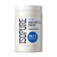 Isopure Geschmacksneutrales Molkenproteinisolatpulver, reichhaltig mit 25 g... 