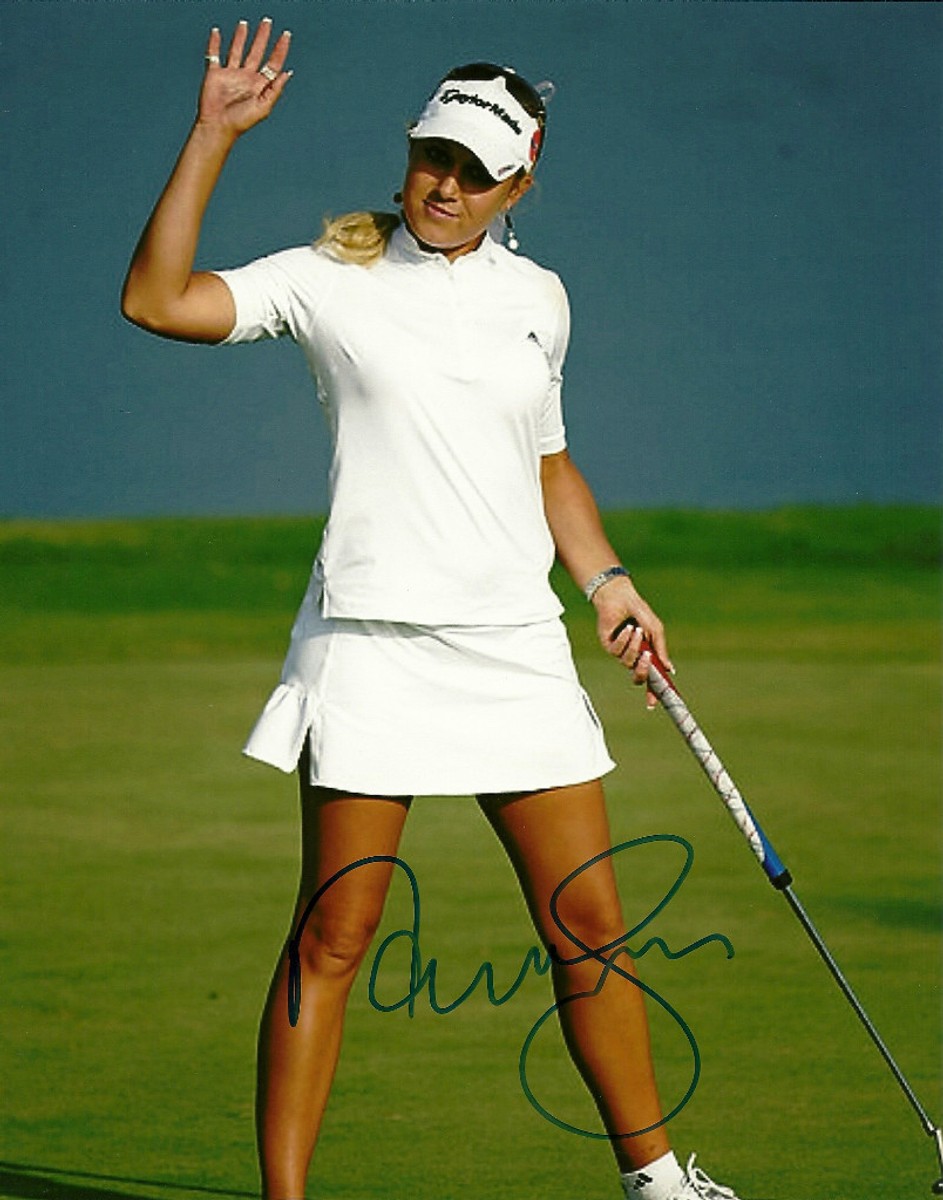 ナタリー・ガルビス直筆サイン入り超大型写真…Natalie Gulbis… ナタリー・ガルビス直筆サイン入り超大型写真…Natalie Gulbis…
