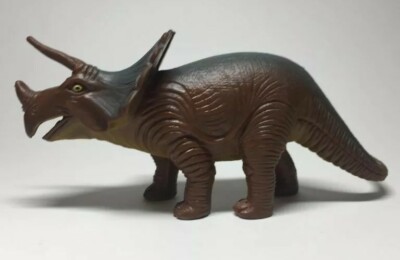 Dinosaur Triceratops (6X12 Cm) PVC Figure Miniland Promotional Cereals Pascual