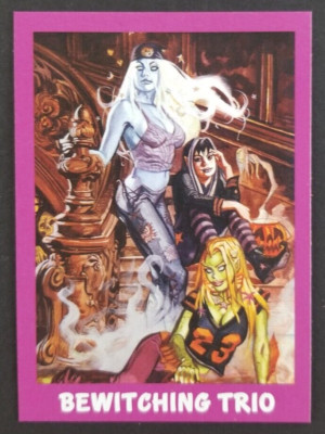 Halloween Witch Trio 2018 Nocturnals Card #15 (NM)