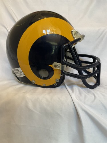 Authentic Vintage Los Angeles Rams Rawlings Large ANFL Football Helmet - Picture 2 of 13