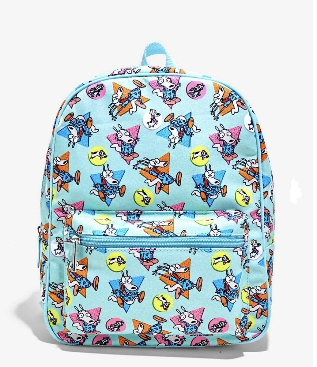 Rockos Modern life backpack Amazon.com | Loungefly Nickelodeon Rockos Modern Life  main image 2