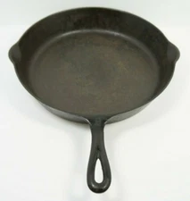 SMART vintage cast iron PAN no.9 BROCKVILLE ONT, (G) 1930's