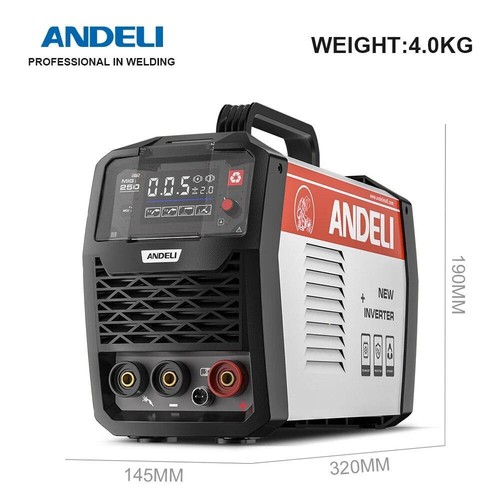 Andeli Mig-250 Mig Welders Mig Mma Lift Tig 3 in 1 Inverter Semi-automatic Weldi - Picture 20 of 29