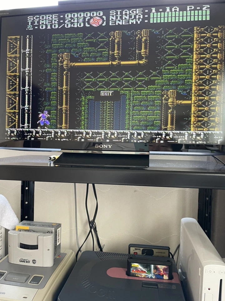 Ninja Ryukenden 3 Nintendo Famicom Tecmo 1991 Japanese Version TCF-3N Action - Image 4 of 4