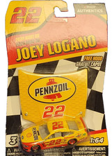 2020 Wave 8 Authentics Joey Logano 22 Pennzoil 1:64 Hood PACKAGE WEAR