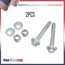 Eccentric Camber Bolt W/Washer and Nut Kit For BMW E53 E82 E87 E88 E90 91 92 93