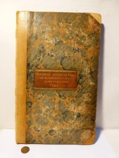 1841 BEDALE Protection Property & Prevention Crime Police Minute Book UNIQUE