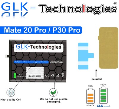 GLK für Huawei P30 PRO Mate 20 PRO Akku Batterie HB486486ECW Ohne SET NEU 2026