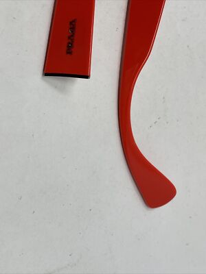 Temple Arm Replacement PARTS PRADA SPR63O 5AV-0A7 2N 130mm Red Temple Arm Replacement PARTS PRADA SPR63O 5AV-0A7 2N 130mm Red