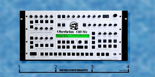 OBERHEIM Matrix 12 6 Xpander MC-3000 OB x 6 8 12 DX DMX DSX SYNTH fridge magnet - Picture 17 of 39