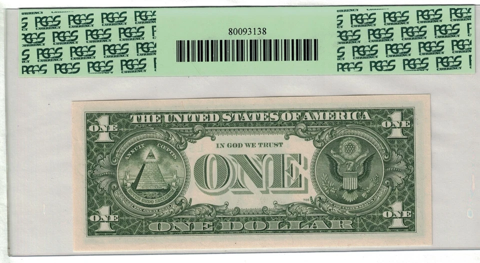 ** 1981 A $1 ONE DOLLAR FEDERAL RESERVE NOTE FR.1912-L GEM NEW ** - Image 2 of 2