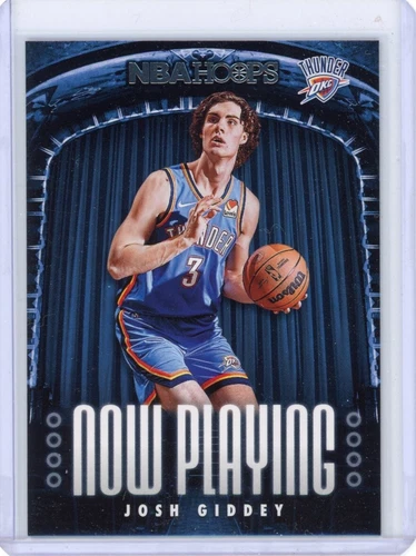 2021-22 NBA HOOPS JOSH GIDDEY NOW PLAYING #6 OKC THUNDER