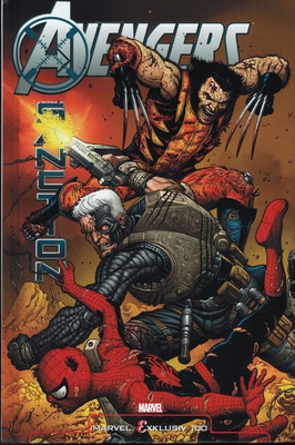 MARVEL EXKLUSIV HC 100 VARIANT-HARDCOVER lim.100 Ex. AVENGERS/X-MEN COMIC ACTION