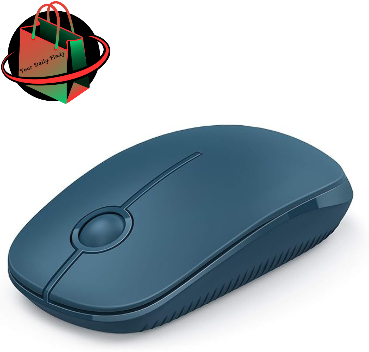 Vssoplor 2.4G Slim Wireless Mouse with Nano Receiver for Laptops
