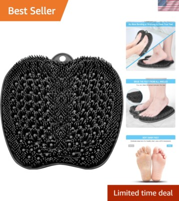 #ad #ad Flexible Shower Foot Scrubber Mat Bends to Clean with No Strain for Your Feet $27.99
