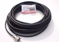 rg58 25m mil spec coax cable with 2x pl259 for ham or cb radio or scanner