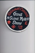 1987 Calumet Council Great Scout Mall Show patch