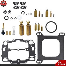 Carburetor Kit For Weber Marine W-4 Bbl Mercruiser 809064 With Floats 8m0120193 Carburetor Kit For Weber Marine W-4 Bbl Mercruiser 809064 With Floats 8m0120193
