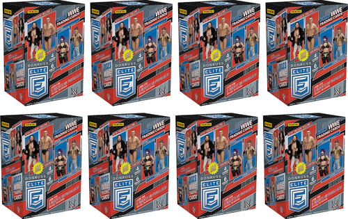 Lot of 8 - 2023 Panini Donruss Elite WWE Wrestling Sealed Blaster Box (8)