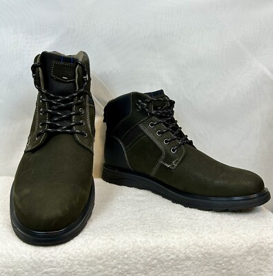 NEW Nunn Bush Mens Luxor Waterproof Leather Hiking Boots / size 12M