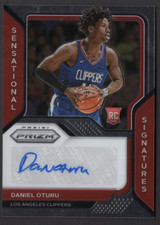 2020-21 Panini Prizm DANIEL OTURU Auto Sensational Signatures Rookie RC #SS-DOT