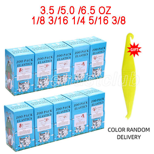 AZDENT zahnärztliche kieferorthopädische Ligaturkrawatten elastische Gummibänder / elastische Bänder Ring - Bild 2 von 50