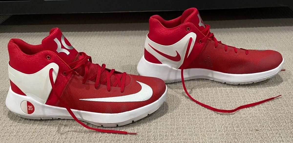 Menu0026#039;s NIKE KD Trey 5 IV Basketball Sneakers Shoes Kevin Durant 35 Red  Sz 18 MINT | eBay