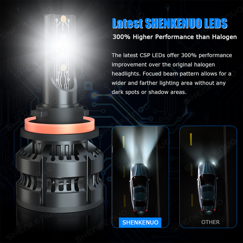 For Chevrolet Equino 2010-2017 Combo LED Headlight Hi/Low Beam +Fog Light - Picture 7 of 20