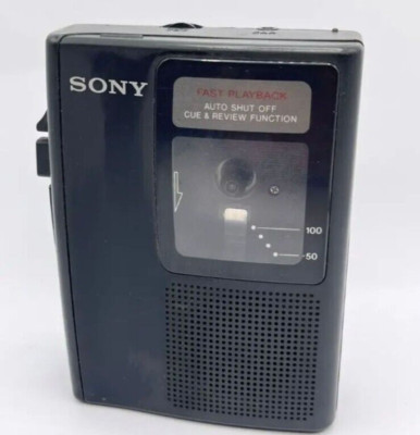 Sony TCM-S63 Kassettenrecorder Corder Walkman Vintage Gebraucht Musik