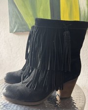 👢Stivaletti Ralph Lauren, blu scuro, camoscio, taglia:39, perfetti!👢