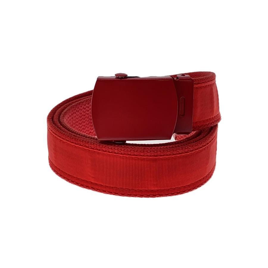 Supreme 10Ss/Web Belt/Gacha Belt/Belt/Canvas/Red/Plain/Men'S Supreme 10Ss/Web Belt/Gacha Belt/Belt/Canvas/Red/Plain/Men'S