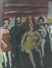 Never on a Sunday  by William Mayer  new york surreal  