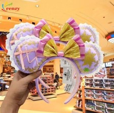 2PCS Disney princess tangled rapunzel Minnie ear headband shanghai disneyland